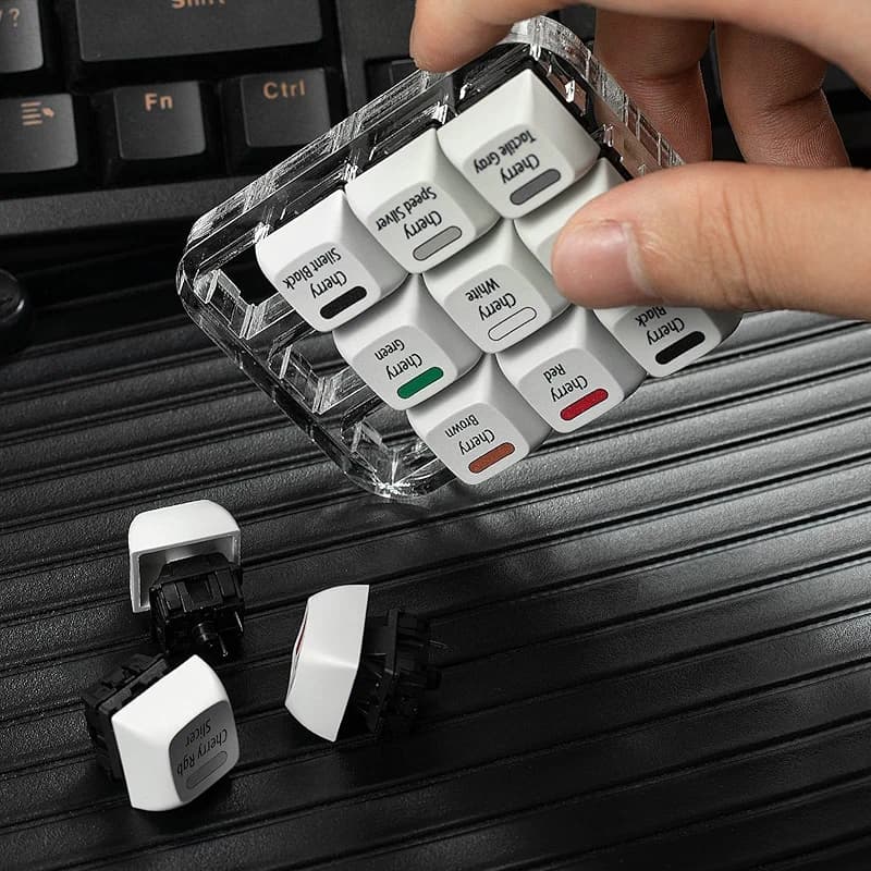 Cherry MX Switch Tester 12-Key Mechanical Keyboard Sampler Switch Testing — image 7