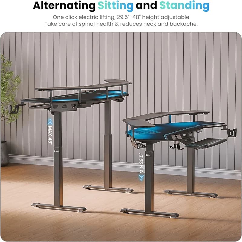 EUREKA ERGONOMIC Gaming Desk — image 4