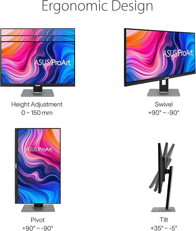 ASUS ProArt Display PA278QV 27” WQHD (2560 x 1440) Monitor — image 2
