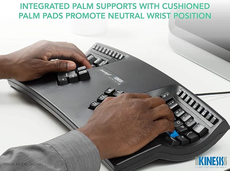 KINESIS Advantage2 Quiet LF Ergonomic USB Keyboard (KB600LFQ) — image 4