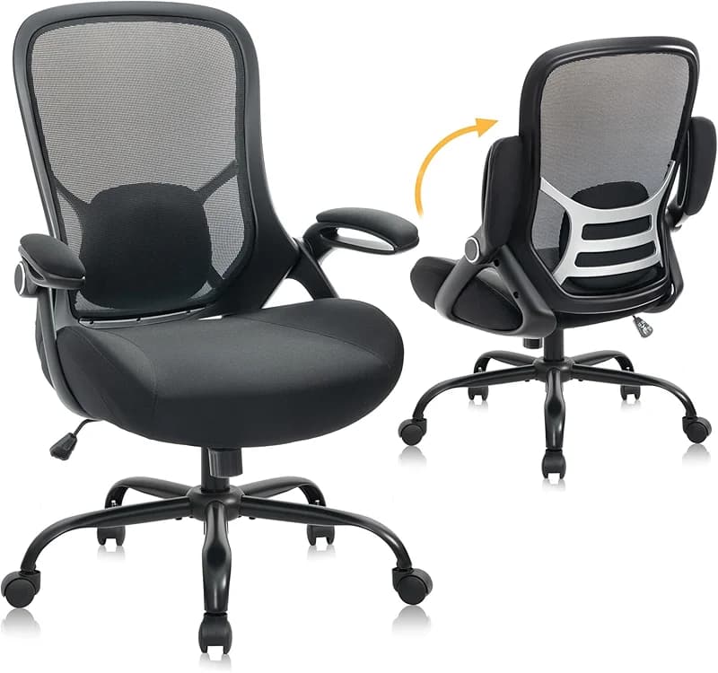 HYLONE Big and Tall 400lbs Heavy Duty Office Chair — image 4
