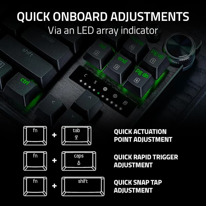 Huntsman V3 Pro TKL Esports Gaming Keyboard: Analog Optical Switches — image 6