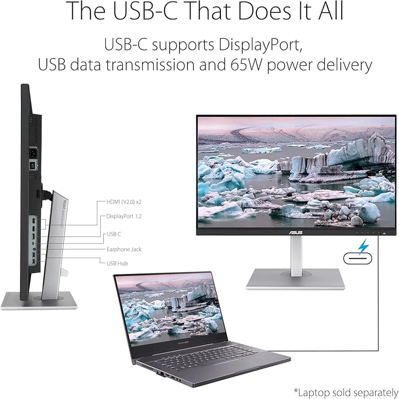 ASUS ProArt Display PA279CV 27” 4K HDR UHD (3840 x 2160) Monitor — image 4