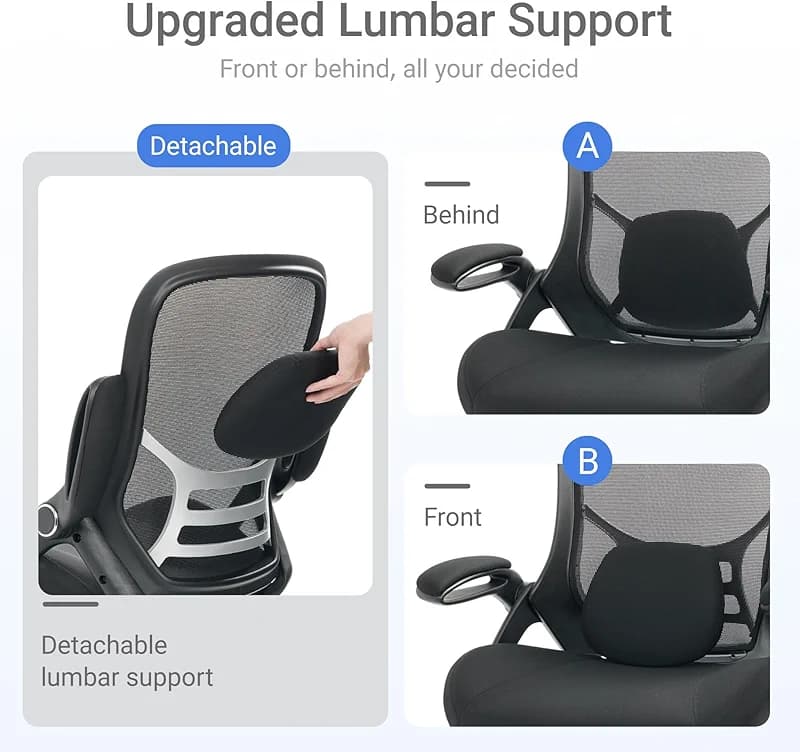 HYLONE Big and Tall 400lbs Heavy Duty Office Chair — image 3