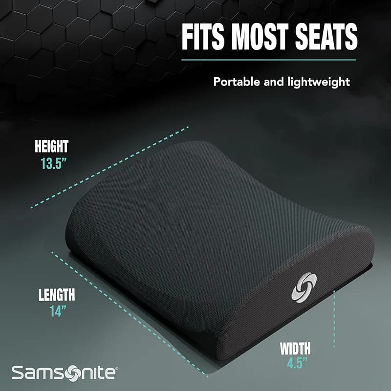 Samsonite Lumbar Support Pillow for Office Chair — image 7