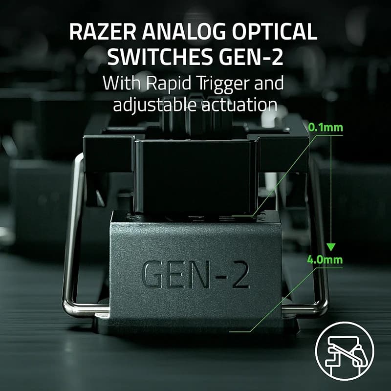 Huntsman V3 Pro Esports Gaming Keyboard: Analog Optical Switches - Razer — image 2