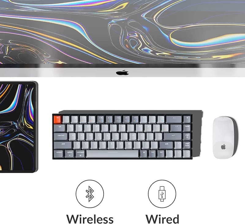 K6 Bluetooth 5.1 Wireless Mechanical Keyboard with Keychron K Pro Brown — image 4