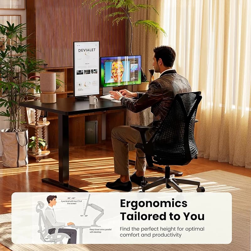 ErGear Height Adjustable Electric Standing Desk — image 4