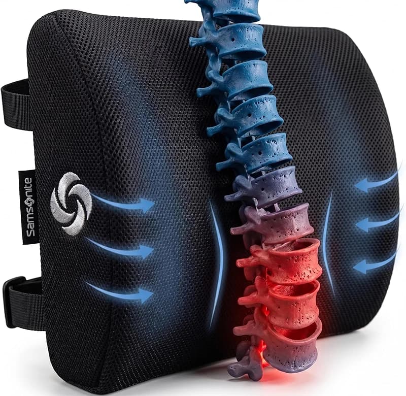 Samsonite Lumbar Support Pillow for Office Chair — image 5