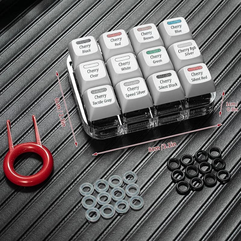 Cherry MX Switch Tester 12-Key Mechanical Keyboard Sampler Switch Testing — image 6