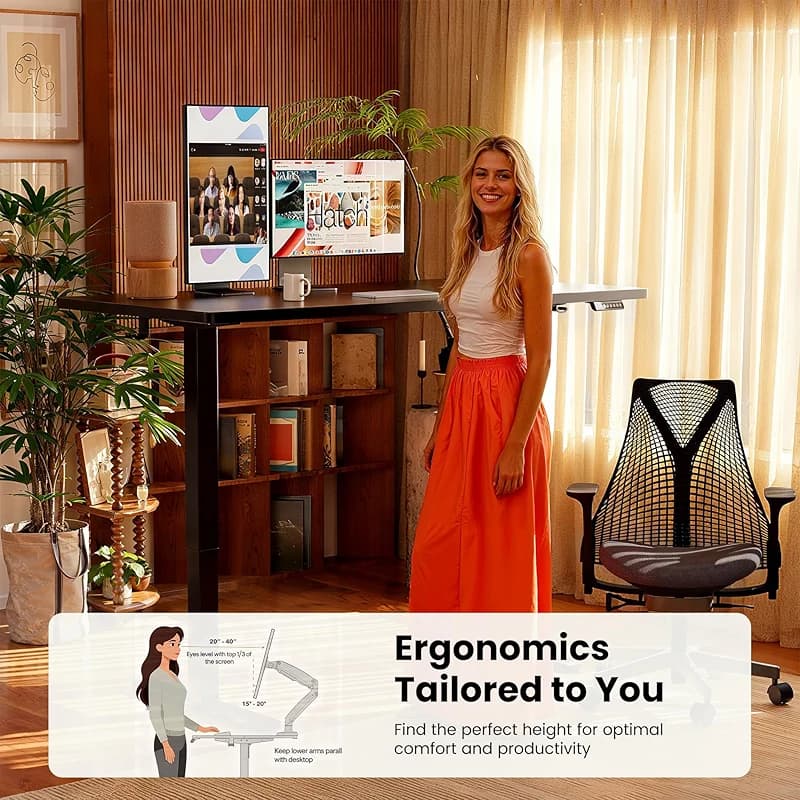 ErGear Height Adjustable Electric Standing Desk — image 3