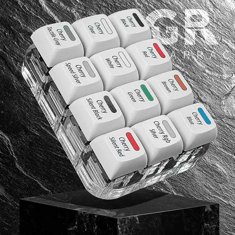 Cherry MX Switch Tester 12-Key Mechanical Keyboard Sampler Switch Testing — image 4